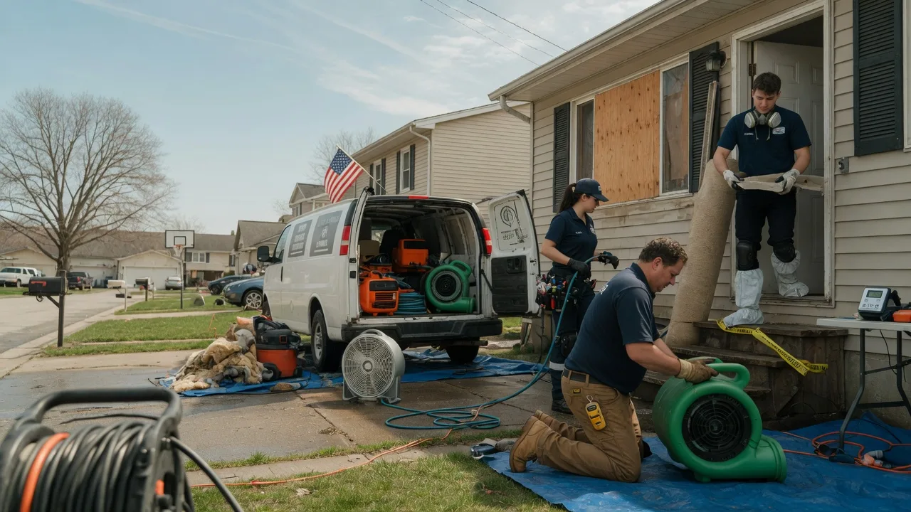 Water Damage Restoration in Wyandotte, OK near me